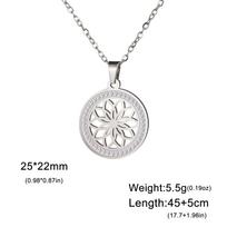 Vintage Witch Knot Pendant Necklace Women's Talisman Jewelry Stainless Steel Double layer Celtic Knot Men's Gift 45-50cm