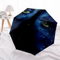 Avatar Inspired Bioluminescent Rain Umbrella: Automatic Opening & Closing, Foldable Design, 8 Rib Iron Frame, Outdoor Umbrella for Fans and