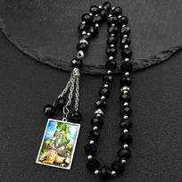 Islam Imam Prophet Muhammad Hussein Lion Muslim Stainless Steel Car Pendant for Women Men Gold Silver Color Arab Amulet Jewelry