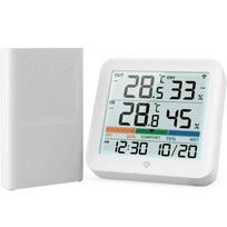 Weather Station Indoor Outdoor Wireless Thermometer Hygrometer With 1 Remote Sensor Temperature And Humidity Gauge Meter Monitor balta