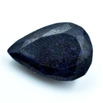 Blue Sapphire CERTIFIED Pear Cut Pendant Size 185.85 Ct Natural Loose Gemstone 44.6 mm approx mėlyna