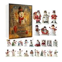 Frosty the Snowman Advent Calendar 2025 24 Days of Surprises DIY Modeling Clay Craft Gift Seasonal Advent Calendar 1 Set