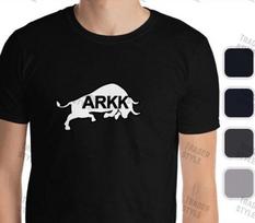 ARKK Tech Innovations Bull T- Shirt tech stock trader gift tee S