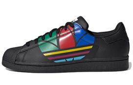 Adidas Superstar Pure 'Colorful Trefoil - Core Black' 39