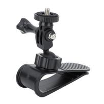 ABS Car Sun Visor Mount Adjustable Portable Car Sun Visor Clip 360 Deg Rotation Camera Car Mount for Osmo Pocket 3 Video Holder juoda
