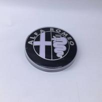 1pcs 7.5cm 74mm LED Car Logo Badge Light Sticker for Alfa Romeo 4color 147 159 166 156 Rear Trunk Emblem Front Hood Tail Lamp red Light 1pcs