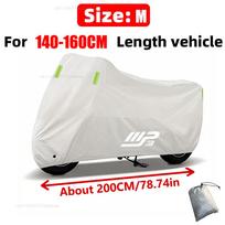 For Piaggio Mp3 125 300 400 500 Mp3125 Mp3300 Mp3500  Scooter Cover Waterproof Heavy Duty Outdoor Rain Dust Sun Protector
