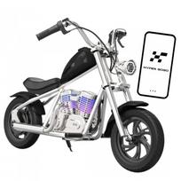 Vaikiškas elektrinis motociklas Hyper Gogo C12 App, juoda sp.