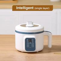 Electric Hot Pot Cooker for 1-2 People Non-stick Multifunction Rice Steamer Soup Maker Stew Egg Cooker Home Kitchen Appliance EU
