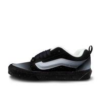 Vans Knu Skool Abrasion Resistant Low top Skateboard Shoes Unisex Black Gray VN0009QC6BT1(Team613-) 37