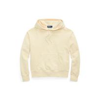 Polo Ralph Lauren SS22 Solid Color Loose Fit Hoodie Women hoodies Yellow WMPOKNINFB20445-101 XS