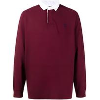 Polo Ralph Lauren Ss22 Spliced Logo Embroidered Long Sleeve Polo Shirt Men tops 710799331-007 S