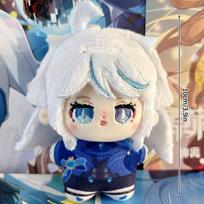Anime 10Cm Game Genshin Impact Doll Pendant Furina Neuvillette Plush Keychain Cosplay Cartoon Props Backpack Accessories Gift