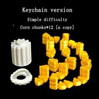 Printing 3D Corn Puzzle Model Diy Kit Educational Science Technology Toy For Kids Adults For Kids Adults Children's Birthday Gift Holiday Present