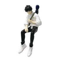 2 New Style For Jujutsu Kaisen Sitting Geto Suguru Satoru Gojo Figure Anime Cool Desktop Ornaments Dolls Collection Model Gifts