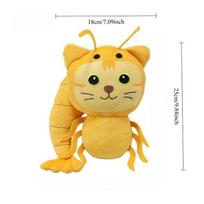 Troppi Trippi Plush Toy Cabucina Assasino Stuffed Plushie Cute Kawaii Italian Brainrot Llersilica Cappuccino Plush Doll Tung Sahur