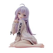 Elaina Anime Figure Sitting Pose Action Figure Cute Kawaii Beautiful Elaina Model Desktop Ornaments Collection Child Toy Gifts