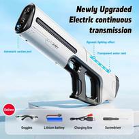 Water Automatically High Pressure Electric Water Gun Toy Kids Summer Outdoor Pool Fight Games Children Water Toys Birthday Gifts