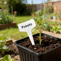201 Count Garden Labels With Permanent Writing Marker Weather Resistant Plant Stakes Suitable For Vegetables And Flowers 1