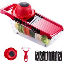 High-Quality Mandolin Slicer Protector, Safety Holder Ensures Safe Shredding And Slicing, Adjustable Thickness For Versatile Use In Home Kitchen