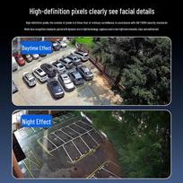 Philips 4G Outdoor AI Tracking Security Camera CN plug (adapter included) Lifetime Free Data