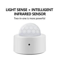 ZG-204ZL Human Motion Sensor Infrared Smart Home PIR Motion Sensor Support Zigbee 3.0 ZG-204Z needs to be used with a gateway 2 in 1