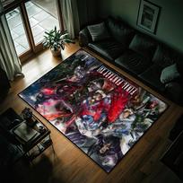 Game F-Final Fantasy XVI Small Carpet Bedside Kitchen Bath Living Home House Bedroom Floor Mat Doormat Rug Decoration 60cm x 90cm