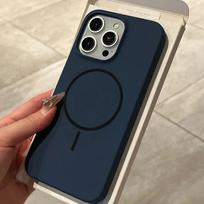 Liquid Silicone Case For For Iphone 16E 16 1 14 Plus 13 12 Pro Max 11 for  Magnetic Wireless Charging Shockproof Capa For iPhone 12