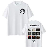 Reperis The Weeknd Xo Albumas 2025 Grafiniai Marškinėliai Moterims Vyriški Hip Hop Marškinėliai Unisex Vintažinio Stiliaus Drabužiai Marškinėliai S įvairiaspalvis
