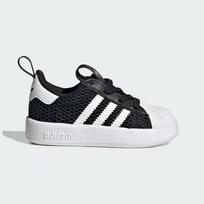 Adidas Originals SUPERSTAR 360 Low top Toddler Shoes Black White Infan 27