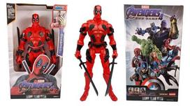 Deadpool Avengers Figurka Z Dźwiękiem Ruchome Elementy Wielkość 30 Cm Duży