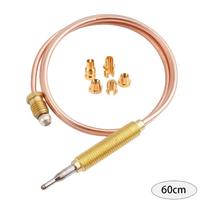 1 rinkinys M6 termoporos keitimo rinkinys 60/90/120/150cm Dujinio vožtuvo indukcinė linija Dujinės viryklės zondas Universalus sriegis