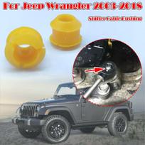 2/4Pc For Jeep Wrangler 03-2018 Shift Cable Bushing Automatic Shifting Fix Gear Selector Change Lever Linkage End Pivot Grommet 2PC