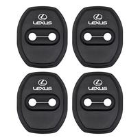 4pcs Car door lock buffer silicone rubber pad accessories Stickers For Lexus F sport RX330 IS250 Ct200h ES300h RX350 IS300h