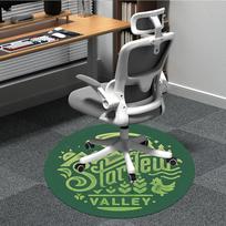 1pc Stardew Valley Office Round Area Rug, Indoor Mat Suitable For Office, Under Office Chairs Bedroom Living Room Home Decor153 80cm by 80cm