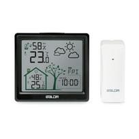 Baldr 4.9  Smart Digital Thermometer Hygrometer Weather Station Alarm Clock Comfort Tips Frosting Point Wireless Forecast Sensor juoda