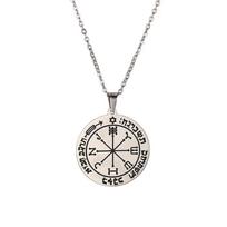 Talisman Of Protection Good Luck Wealth Necklace Seal Of Solomon The Sixth Spark Vintage Stainless Steel  Amulet salomon hombre