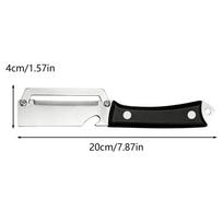 Non-Slip Multi-functional Tool Pineapple Peeler Ergonomic Stainless Steel Peeler For Sugarcane Potato Food Prep Cooking Potatoes