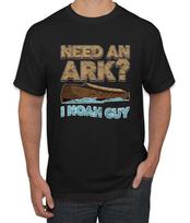 Need An Ark? I Noah Guy Religious Funny Christian Men's T- Shirt L