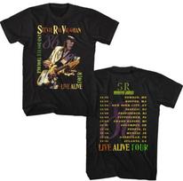 Stevie Ray Vaughn and Double Trouble Live Alive Tour '86 Unisex T- Shirt 3XL