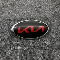 Car Front Hood Emblem Rear Trunk Badge KIA sportage ceed sorento cerato optima picanto rio soul k3 k5 stonic Sticker fitting 115 x 58mm