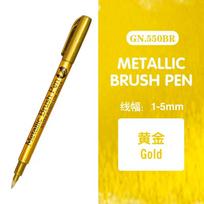 12 Colors Metallic Marker Pen Colorful Permanent Art Marker Highlights For Paint Crafts Scrapbooking Art Supplies Stationery