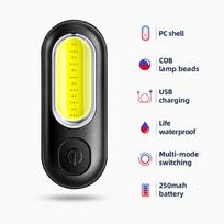 Rockbros Bicycle Rear Light 250 Mah Usb Rechargeable Bike Light Night Warning Rainproof 5 Models Change Light Bike Accessories