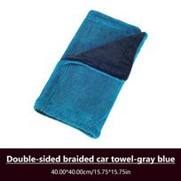 Seametal Car Wash Towel 1200Gsm Microfiber Double-Sided Ultra Absorbent Car Wash Cloth Cleaning Drying Towel Washing Accessories