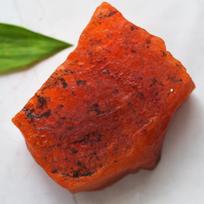 Sri Lanka Earth Mined Natural Orange Sapphire Rough Raw 1681.7 Ct Gems CERTIFIED 82.1 mm approx oranžinė