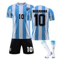 Futbolo rinkinys futbolo pasaulio čempionatui vaikams/suaugusiems Argentinoje rinkinys W 1986-Maradona 24# 25-26 24