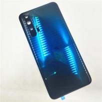 Battery Cover For Huawei Honor 20 Pro Hard Back Door Lid Rear Housing Panel + Camera Lens + Adhesive Glue mėlyna
