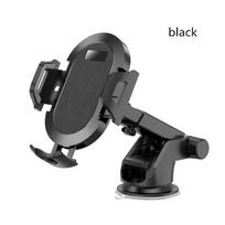 Vacuum Mount Phone Holder Car Phone Holder Sucker Holder Stand GPS Telefon Mobile Cell Support Versatile Cradle Grip Amagi juoda
