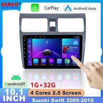 REAKOSOUND 2din Android Car stereo Radio Multimidia Video Player Navigation GPS For Suzuki Swift 2003-2010 DSP 2 din dvd CarPlay 1+32CP+4LED