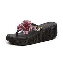 madingi paplūdimio šlepetės sandalai, moteriški, šlepetės, moteriški sandalai, platformos, moteriški sandalai. 35 juoda